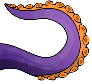 Декоративный персонаж IT Mentor — осьминог